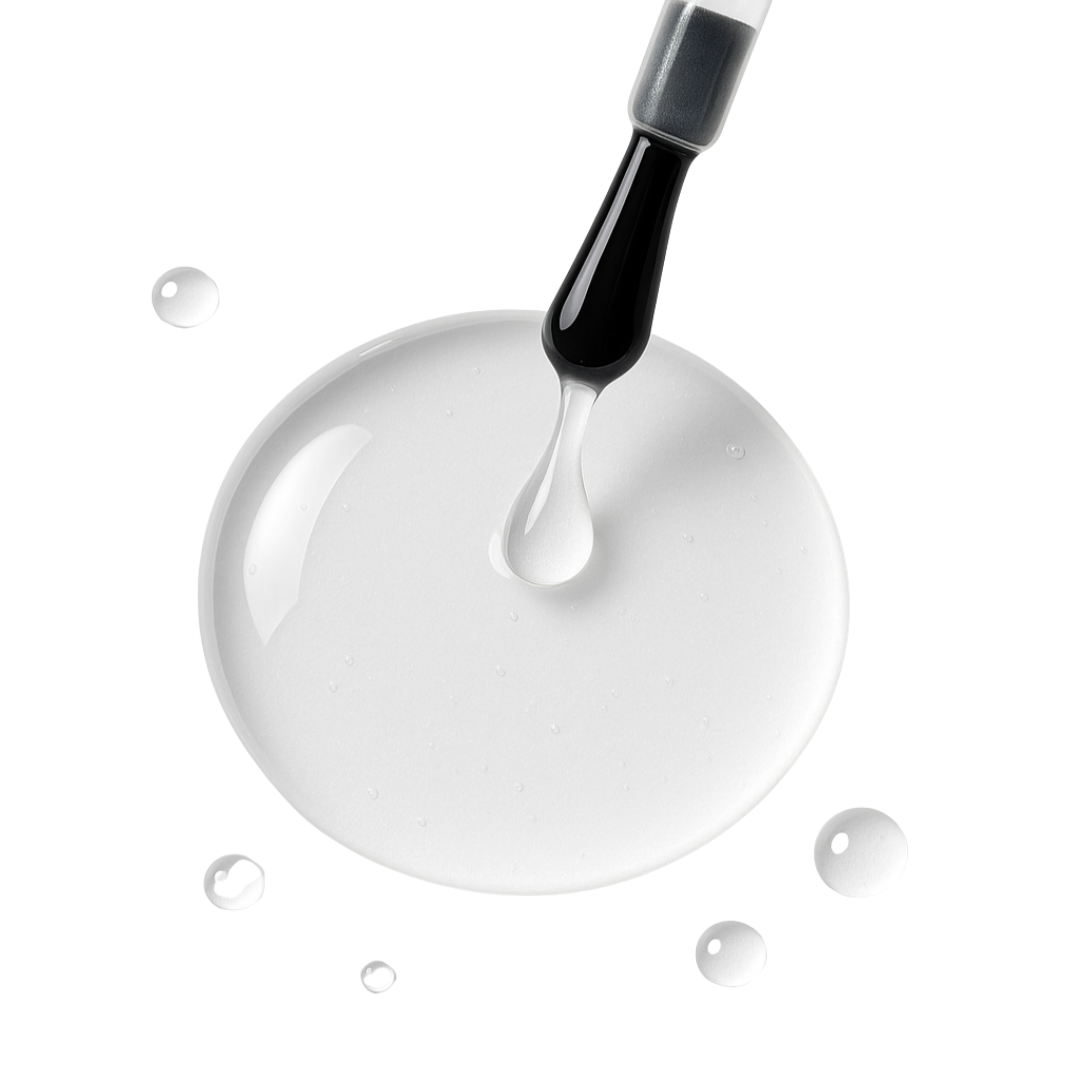 Bundel Rubber Base coat 15 ml + No Wipe Top coat Clear 15 ml