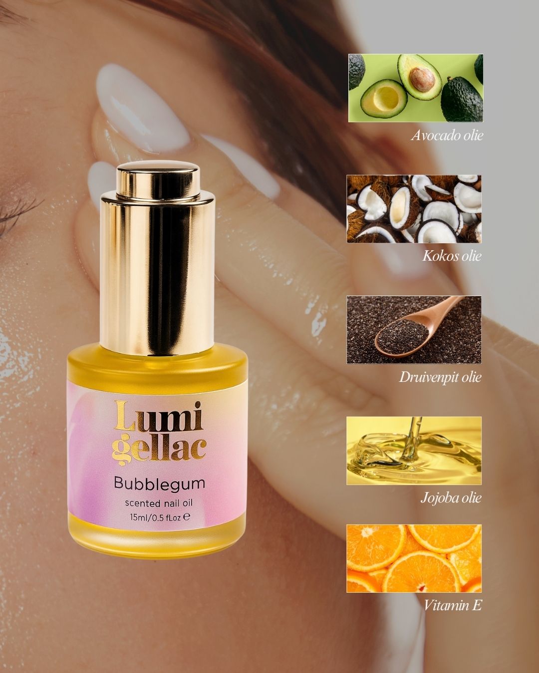 Scented Nail Oil Bubblegum